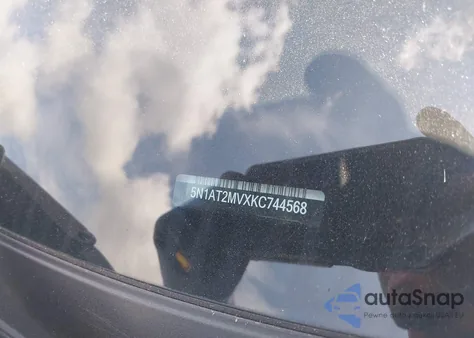 2019 Nissan Rogue Sl from USA, damaged, VIN 5N1AT2MVXKC744568